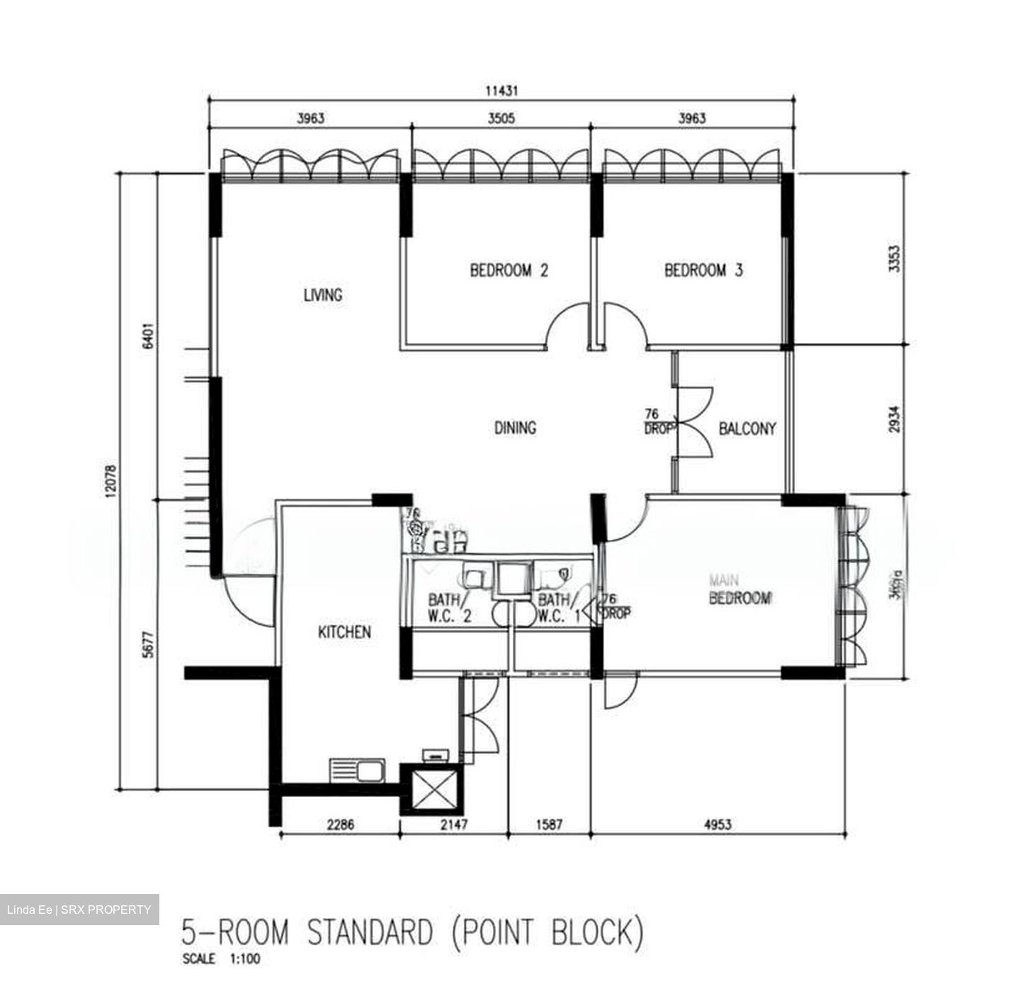 Blk 43 Marine Crescent Gardens (Marine Parade), HDB 5 Rooms #610594401
